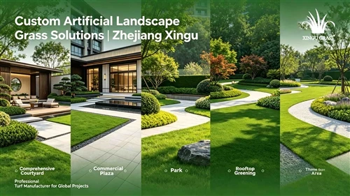 פתרונות דשא נוף מלאכותי בהתאמה אישית|Zhejiang Xingu